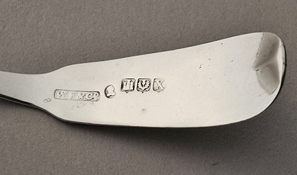 Georgian Scottish Silver Toddy Ladle